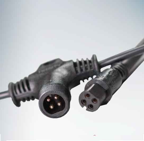 4-Wire Male Female Waterproof Connector cable